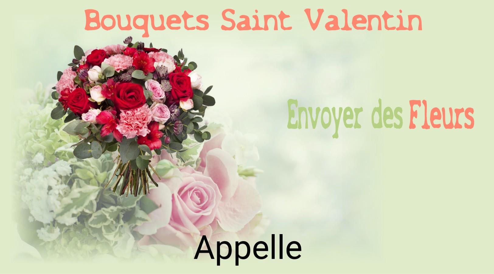 Roses de Saint-Valentin livrées à Appelle